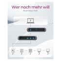 "ICY BOX IB-HUB801-TB4 Thunderbolt 4 HUB 4-Port 3xThunderbolt 4; 1xUSB 3.1"