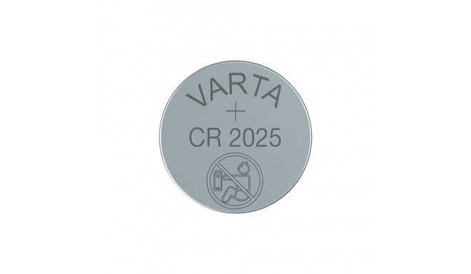 "Batterie Knopfzelle CR2025 *Varta* 5-Pack"