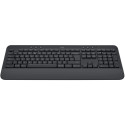 "NL Logitech K650 Wireless Keyboard Signature Graphite USL"
