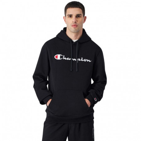 Bluza męska Champion Hooded Sweatshirt czarna 220726 KK001 L