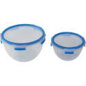 EMSA Clip&Close Food Storage Box    2-pcs round