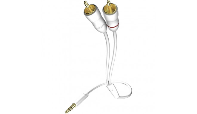 in-akustik Star Audio Cable 3,5 mm Jack Plug - Cinch 5,0 m