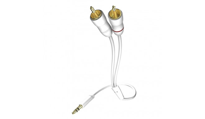 in-akustik Star Audio Cable 3,5 mm Jack Plug - Cinch 1,5 m