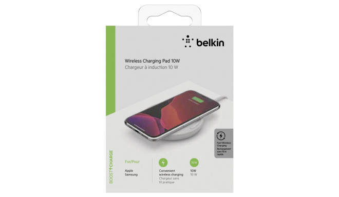 Belkin BOOST laadimispadi 10W Micro-USB kaabel koos adapteriga valge