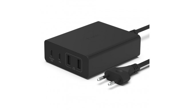 Belkin BOOST Charge 108W GaN 2xUSB-C/2xUSB-A 2m laadija WCH010vfBK