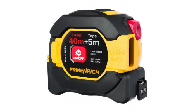 Mõõdulint laserkaugusmõõturiga Ermenrich Reel SLR540