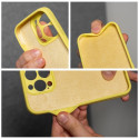Case SILICONE 2mm for IPHONE 16e (SE 4 2025) lemon