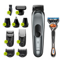 Braun Trimmer All-in-one MGK7221 Nose trimmer included Number of shaver heads/blades 1 Black/Grey We