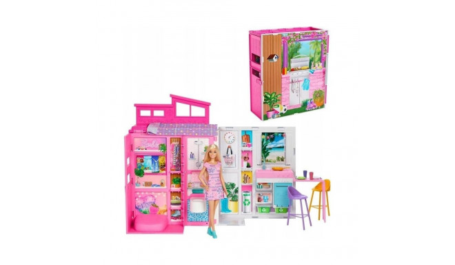 Barbie maja ja nuku mängukomplekt