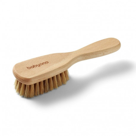 Babyono brush with natural bristles medium soft 1655