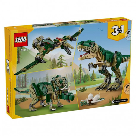 Building Blocks - LEGO Creator 3-in-1 T. Rex 626 Pieces 9+ Years