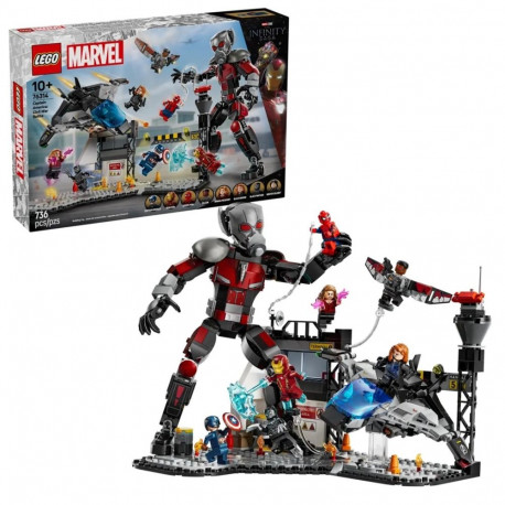 LEGO MARVEL komplekt 76314 Captain America: Civil War lahing