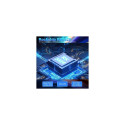 HOUSING GENESIS DIAXID 605 ARGB midi tower USB-C aknaga valge