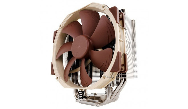 Noctua NH-U14S computer cooling component Processor Cooler 12 cm Brown, Stainless steel
