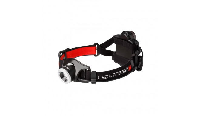 Ledlenser pealamp H7R.2 LED, must, punane, valge
