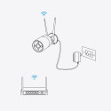 Reolink W320-B - 5MP välitingimuste turvakaamera, 2.4/5 GHz Wi-Fi, inimese/sõiduki/looma tuvastus, 1