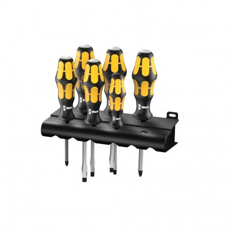 Wera 932/6 Kraftform Set Standard screwdriver