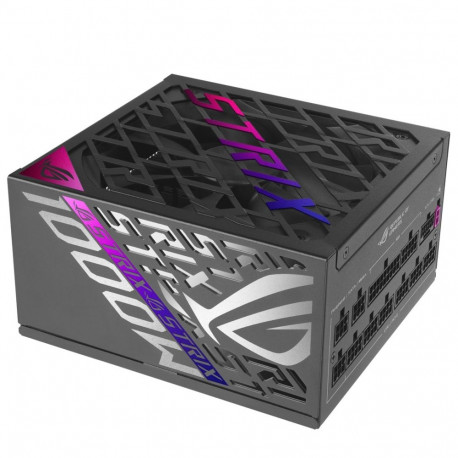 ASUS ROG STRIX-1000P-GAMING toiteplokk 1000 W 20+4 pin ATX must, hõbedane