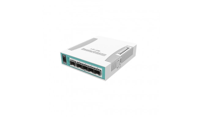 Mikrotik CRS106-1C-5S võrgulüliti Gigabit Ethernet (10/100/1000) Power over Ethernet (PoE) valge