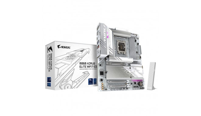 Gigabyte B860 AORUS ELITE WF7 ICE Emaplaat