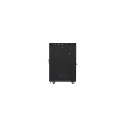 Põrandal seisev rack-kapp 19" 22U 600x800 must LCD klaasuksega Lanberg (flat pack) V2 Põrandal seisev rack-kapp 19" 22U 600x800 must LCD klaasuksega Lanberg (flat pack) V2
