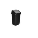 Curver Swing-Top 50 L Rectangular Plastic Black, Grey