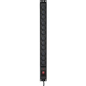 Activejet COMBO 12 socket power strip 1,5m black