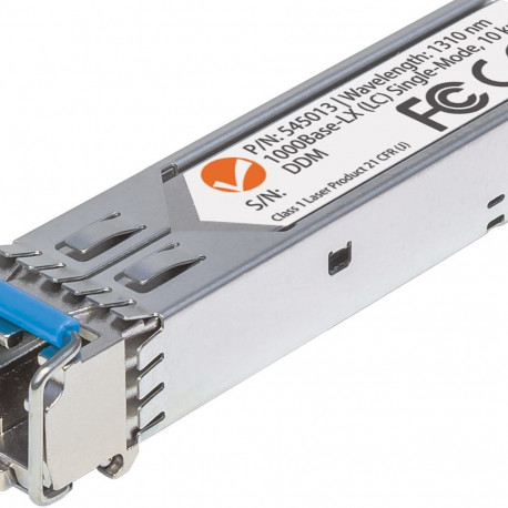 Intellinet optiline transceiver-moodul, gigabitine fiiber SFP, 1000Base-Lx (LC) üherežiimiline port,