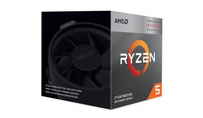 AMD Ryzen 5 3400G protsessor 3.7 GHz 4 MB L3 Box