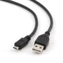 Gembird CCP-mUSB2-AMBM-6 USB kaabel 1.8 m USB 2.0 USB A Micro-USB B Must