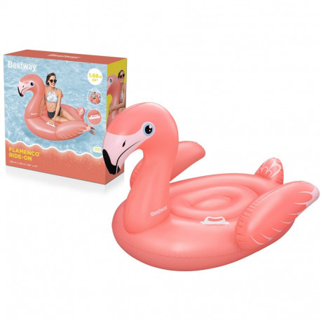 Bestway 41526 täispuhutav flamingo 168 x 120 cm
