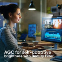 Hikvision DS-U18 Professionaalne 4K UHD 8MP USB-C veebikaamera laia nurga objektiiviga ja mikrofonig