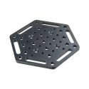 Kupo KS-0406 Hex Cheese Plate For 6" Suction Cup