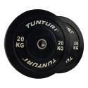Raskusketas TUNTURI Training Bumper Plate, 50 mm, 20 kg