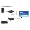 PremiumCord HDMI KVM extender 150m , over one LAN cable Cat5e/Cat6, FULL HD 1080p