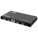 PremiumCord HDMI 2.0 splitter 1-4 Ports, 4K x 2K/60Hz, FULL HD, 3D, black