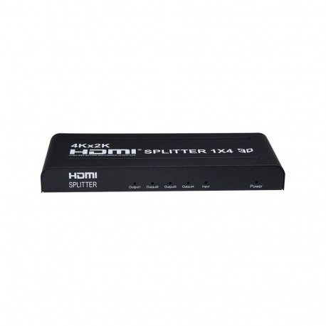PremiumCord HDMI splitter 1-4 Ports metal with power adapter,4K, FULL HD, 3D