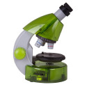 Mikroskoop lastele, Levenhuk LabZZ M101 Lime, 40x-640x, koos katsekomplektiga