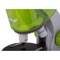 Mikroskoop lastele, Levenhuk LabZZ M101 Lime, 40x-640x, koos katsekomplektiga