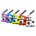 Mikroskoop eksperimentaalse komplektiga K50 2L Levenhuk Rainbow 40x - 400x Azure