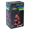 Микроскоп с экспериментальным набором K50 2L Levenhuk Rainbow 40x - 400x Azure\Лазурь