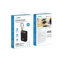 VEGER powerbank 30000 mAh with built-in cables Type C / Lightning PD QC3.0 35W K3 (W3018) black