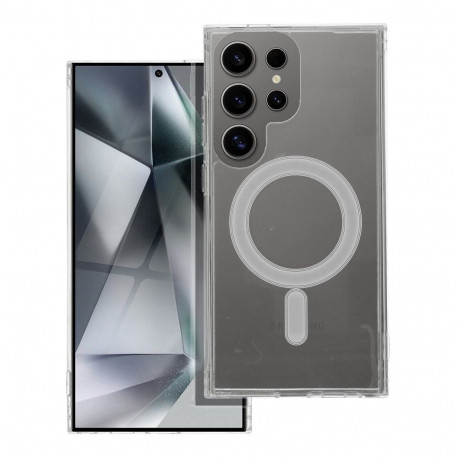 Case for Samsung A36 Clear Mag Cover (STR) compatible with MagSafe transparent