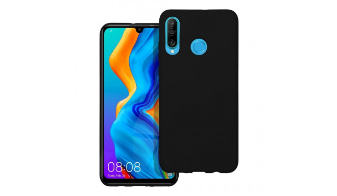 SILICONE case for HUAWEI P30 Lite black