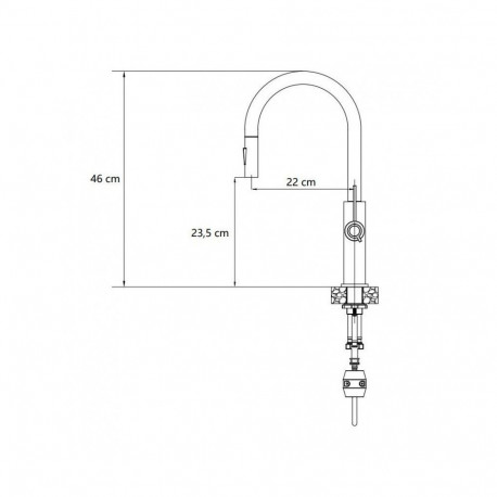 Quadron JENNIFER Q LINE SLIM 3623510_PVDG1, gold