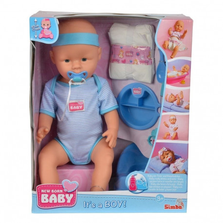 Simba Doll NBB baby boy 43cm (105030044)