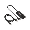 Club 3D HDMI+ Micro USB DisplayPort 4K120Hz või 8K30Hz M/F aktiivne adapter