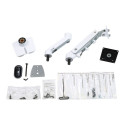 ERGOTRON HX Desk Monitor Arm white