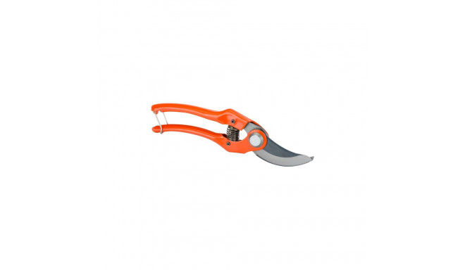 Bypass secateurs with stamped steel handles and angled cutting head 230 mm, max Ø 25mm