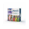 Filament for printer 3D PLA/1.75mm/silver